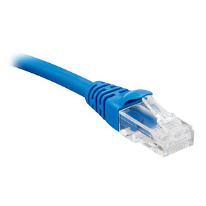Cable UTP Patch Cord Cat6 30cm  AZUL