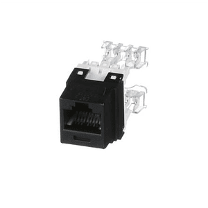 Punchdown Jack module modular insert RJ45 NEGRO Panduit NetKey