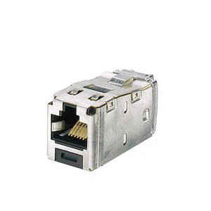 Modulo Hembra RJ45 Cat6a blindado Panduit 22-26 AWG