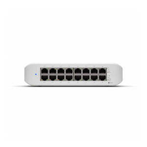 Switch Ubiquiti 16-port con 8xGE PoE+ 45W y 8xGE no PoE
