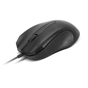 Mouse Óptico Xtech XTM-165, Wired, USB, 1000DPI, 3 Botones, Negro