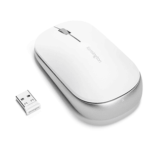 Mouse Óptico Kensington SureTrack, 4 Botones, Inalámbrico, Blanco
