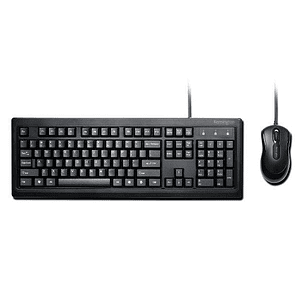 Kit Teclado Mouse Kensington Alámbrico For Life, Desktop Set K72436ES