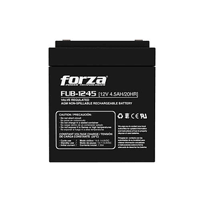 Batería Forza FUB de 4.5A, Recargable, 12V, Portatil, Versatil