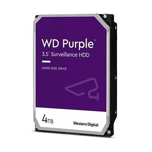 Disco Duro 4TB Western Digital WD Purple, 3.5