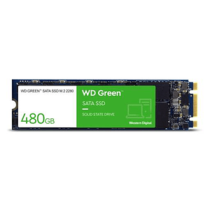 Unidad SSD Western Digital Green, 480GB, M.2 2280, SATA 3, Lectura 545MB/s Escritura 545MB/s