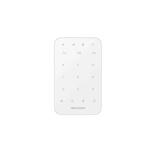 Teclado LED Inalambrico para Control de Acceso Hikvision DS-PK1-E-WB, 433MHz, Cifrado AES-128