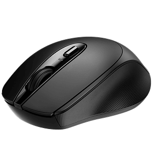 Mouse Inalámbrico Klip Xtreme Easihand, Wireless 2.4 GHz, Black