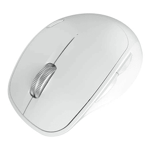 Mouse Inalámbrico Klip Xtreme, 2.4 GHz, Bluetooth 5.0, Color Blanco