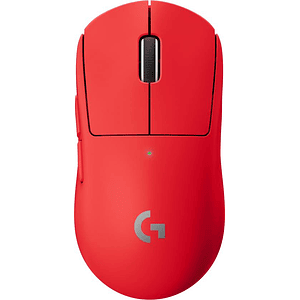Mouse Gamer Inalámbrico Logitech Gaming Pro X SuperLight, 5 Botones, 25600 DPI, Rojo