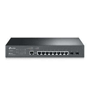 Switch Administrable TP-Link TL-SG3210, L2 de 8 Puertos Gigabit con 2 Ranuras SFP JetStream