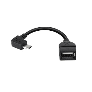Adaptador anfitrión micro-USB macho a USB-A hembra Xtech XTC-360, 28AWG, 13,5cm