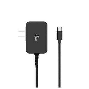 Adaptador de Corriente USB-C GaN 65W Xtech XTC-230, 1.8m, NEMA 1-15P, Negro