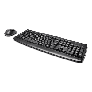 Kit Teclado y Mouse Kensington Pro Fit, Inalámbrico, Anti-Derrame, Negro