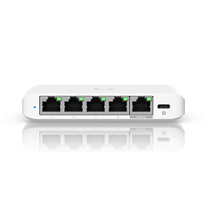 Switch Ubiquiti UniFi Flex Mini 2.5G USW-Flex-2.5G-5, 5 Puertos, PoE/USB-C