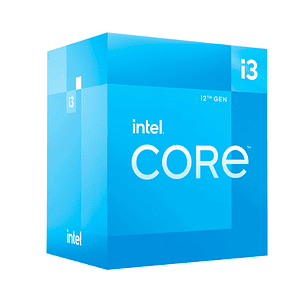 Procesador Intel Core i3-12100 Alder Lake, LGA1700, 4-Core / 8-Threads, 3.3/4.3 GHz