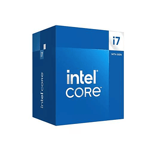 Procesador Intel Core i7-14700F, S-1700, 2.10GHz, 20-Core, 33MB Smart Cache, Raptor Lake