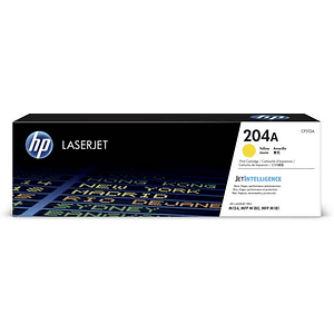 Cartucho de Toner Original HP 204A LaserJet, amarillo