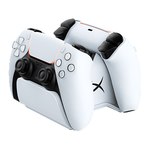 Estación de Carga HyperX ChargePlay Duo, PS5, Blanco