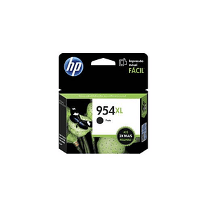 Cartucho de Tinta Original HP 954XL Negro, 2.000 paginas