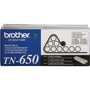 Cartucho de Tóner Original Brother TN-650, Negro, 8.000 páginas