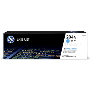 Cartucho de Toner Original HP 204A LaserJet, Cian