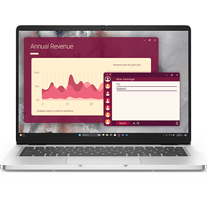 Notebook New DELL Pro, Intel Core Ultra 7 255U, 16GB RAM, 512GB SSD, 14