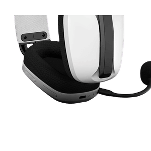 Audífonos Gamer Primus Arcus 360BT PBH-360W, Inalámbrico, Bluetooth 5.3, Micrófono Removible, Blanco