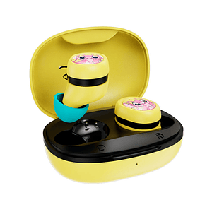Audífonos Bluetooth Xtech XTH-D701ST-YL, In-Ear, TWS, Disney Stitch, BT 5.1, Yellow
