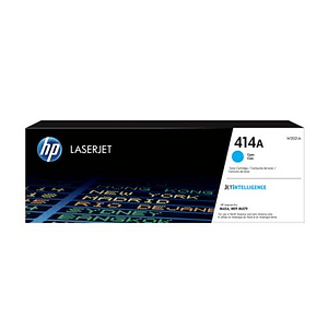 Cartucho de Tóner Original HP 414A, Cian, LaserJet