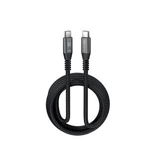 Cable Trenzado USB-C a USB-C Klip Xtreme PowerGo 550 100W 3m