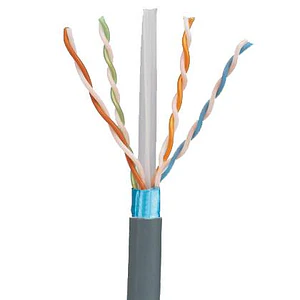 Panduit Bobina de Cable Cat6a F/UTP 4 Pares, 305 Metros, Azul