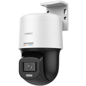 Cámara IP PT Hikvision DS-2DE2C400SCG-E(F0) 4MP ColorVu 2.8mm con Luz Blanca 30m