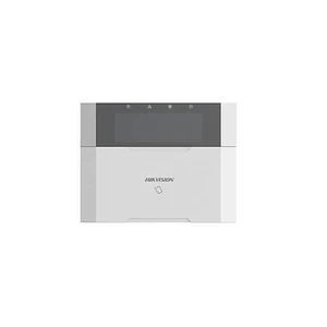 Teclado cableado con pantalla LCD Hikvision DS-PK1-LRT-HWB para Panel AX Hybrid Pro, Lector RFID