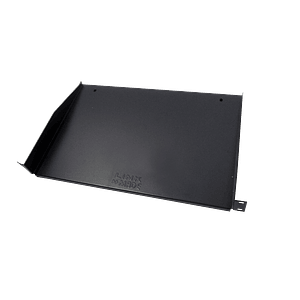 Bandeja Lisa 1U 30cm-Fondo  Negra p/Rack req-Tornillos