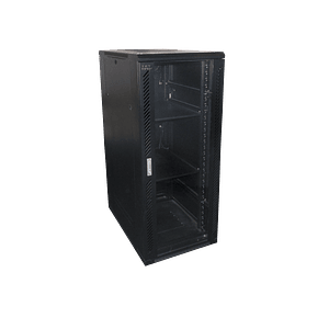 Rack Vidrio 30U 900mm 90cm-Fondo Ventiladores PDU Bandejas