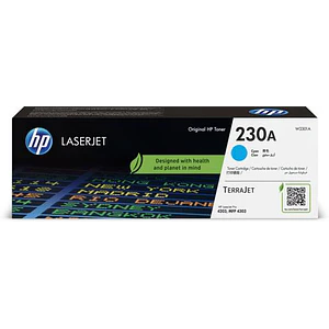 Cartucho de tóner original HP LaserJet 230A cian (W2301A)