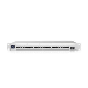 Switch Gestionado de Capa 3 con 24 x 10G y 2 x SFP28 de 25G, Ubiquiti UniFi Switch EnterpriseXG 24