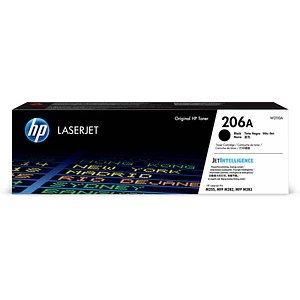 Cartucho de Tóner HP 206A Negro LaserJet Original, 1350 Páginas