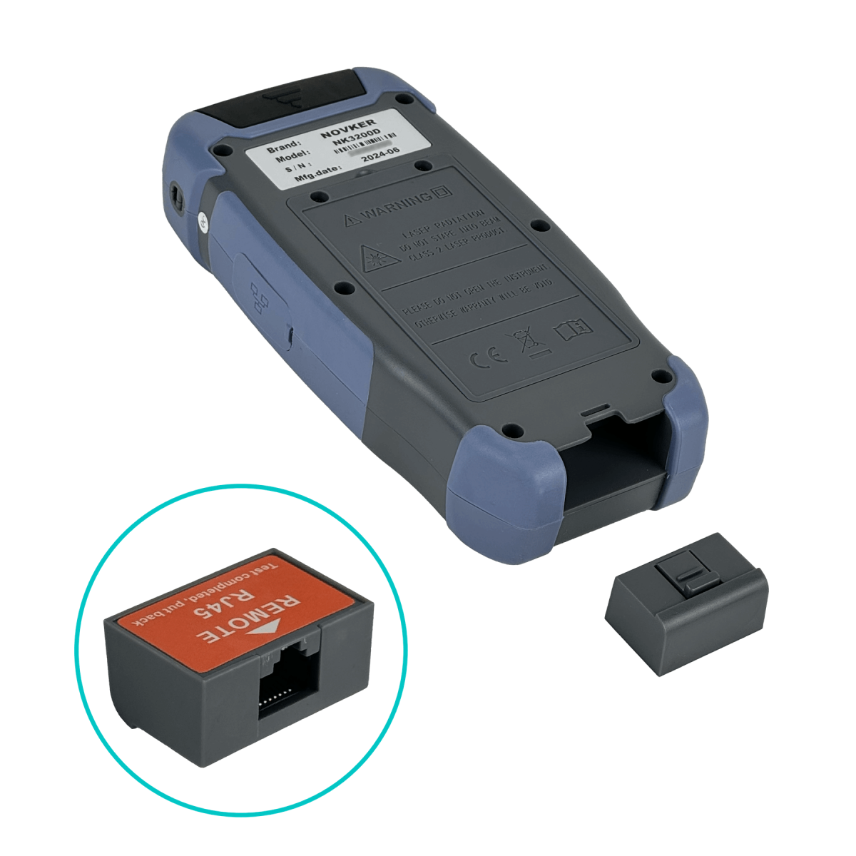 Reflectometro SM UPC 24/22dB 1310/1550nm OTDR VFL 3m-64km FF-980REV 9
