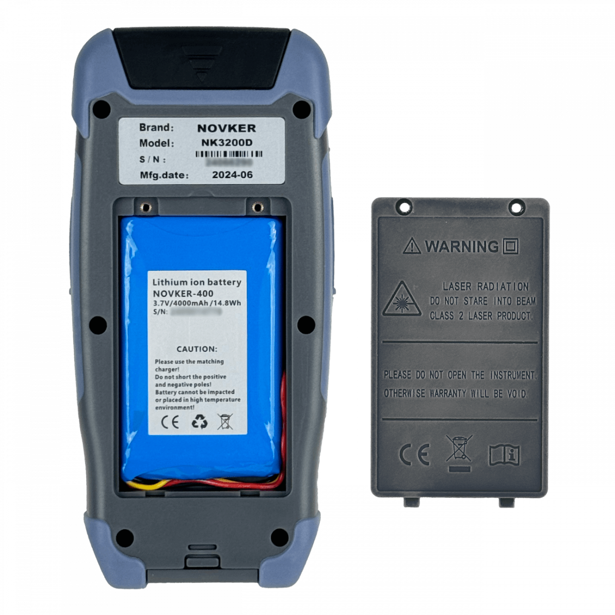 Reflectometro SM UPC 24/22dB 1310/1550nm OTDR VFL 3m-64km FF-980REV 3