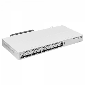 Switch MikroTik CRS317-1G-16S+RM, 16 SFP+, 1 Gigabit LAN, Dual PSU, 1U Rack, Enfriamiento Pasivo