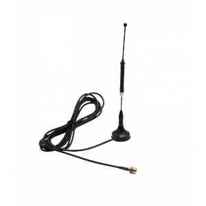 Antena Omni 4G 10dBi con Base Magnética SMA-M 3m Frecuencia 700-2700MHz
