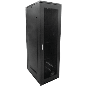 Gabinete Microperforado LINKMADE RK42-9PL 42U Fondo 90cm con PDU y Bandejas