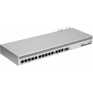 Router Empresarial 1U con 13 Puertos Gigabit, MikroTik RB1100AHx4 Dude Edition