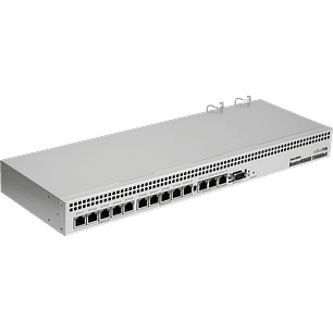Router Empresarial 1U con 13 Puertos Gigabit, MikroTik RB1100AHx4 Dude Edition