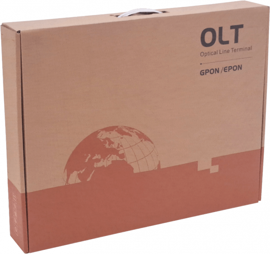 OLT WOLCK 4-EPON-SFP OLT 4-1000 4-SFP 1U-Rack RJ45-RS232-Console RJ45-MGMT 6