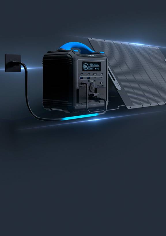 Generador eléctrico portátil Forza Titan FPP-T702-I, 700W, 220V, 551Wh, MPPT 4