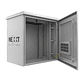 Gabinete exterior Nexxt NPC-O12U66P 12U 600x600mm para poste en acero SPCC gris claro - Miniatura 7
