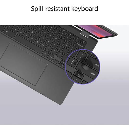 Chromebook ASUS CM14 MediaTek Kompanio 520, 8GB RAM, 64GB eMMC, Wi-Fi 6, ChromeOS 4